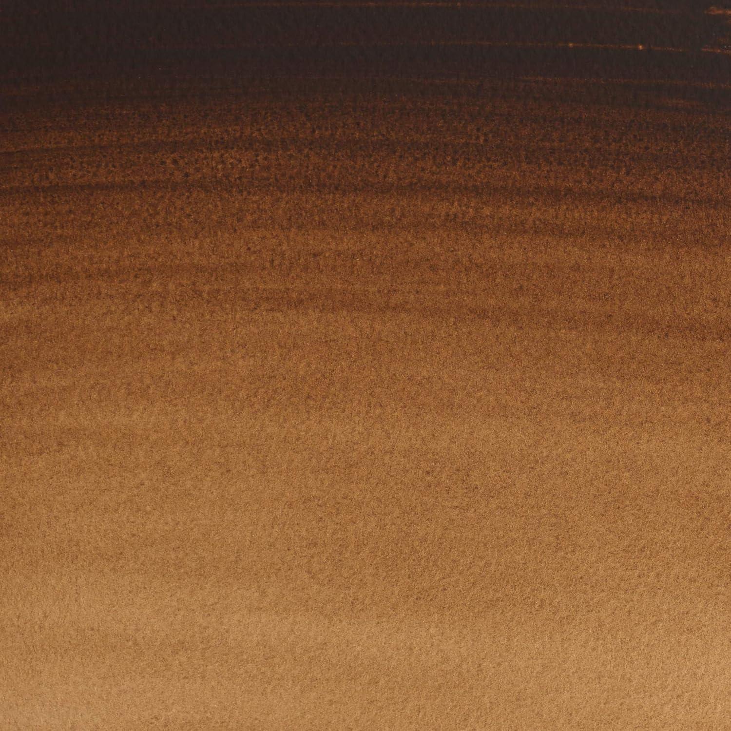 imageWinsor amp Newton Cotman Watercolor Paint Half Pan Alizarin Crimson HueVandyke Brown