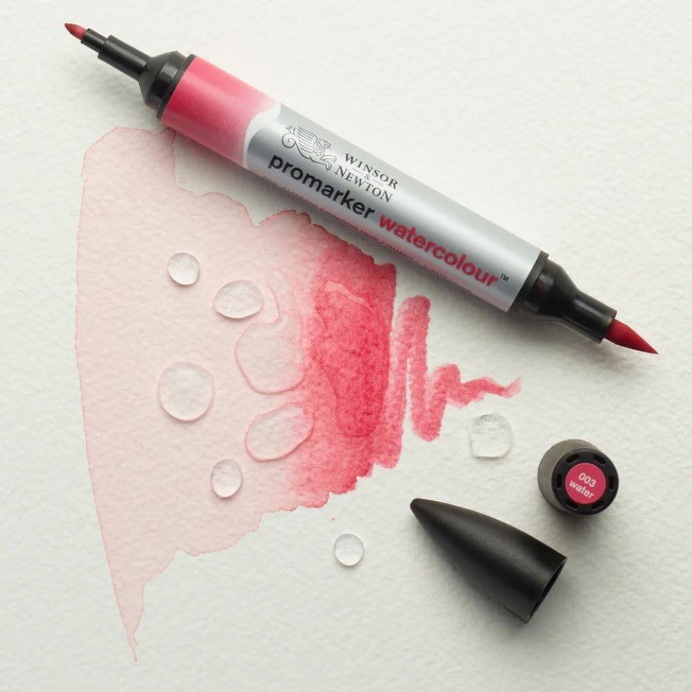 imageWinsor amp Newton ProMarker Watercolor Marker Alizarin Crimson HueGamboge Hue