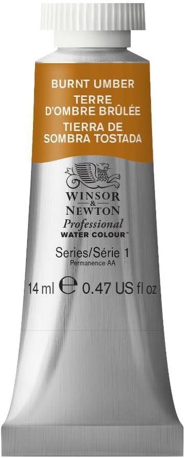 imageWinsor amp Newton Professional Watercolor 14ml 047oz Tube Lemon Yellow DeepBurnt Umber