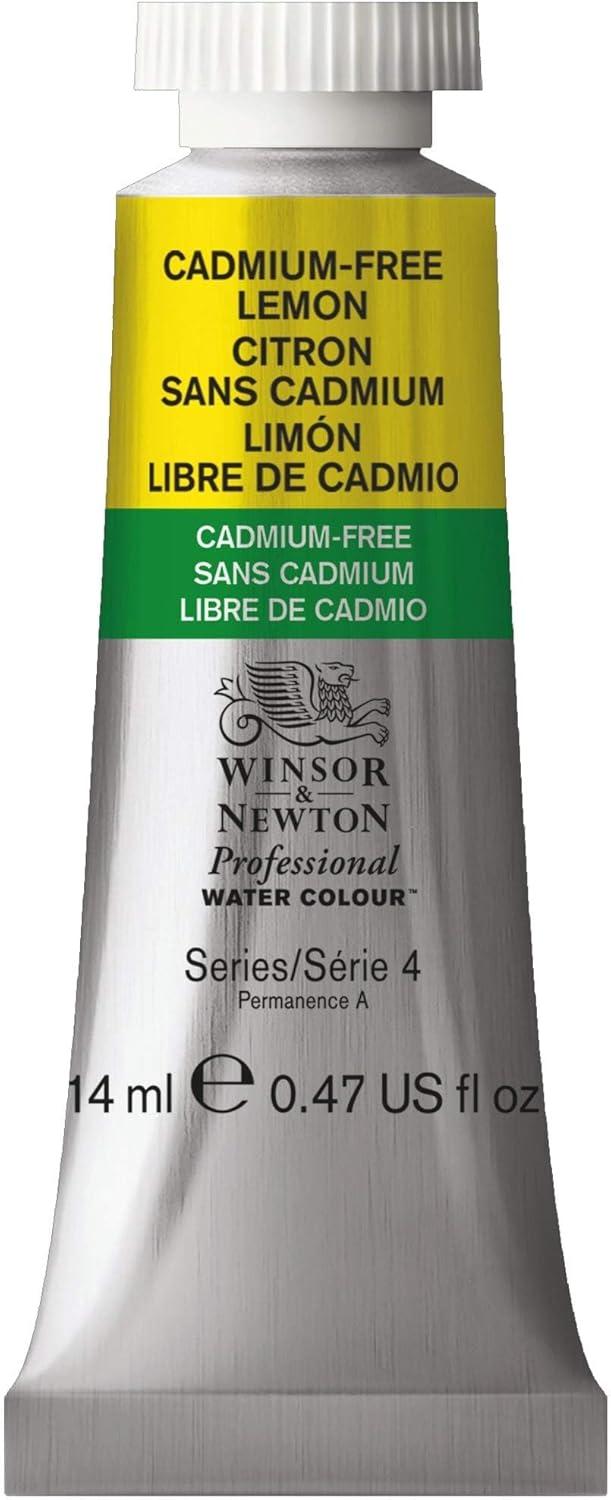imageWinsor amp Newton Professional Watercolor 14ml 047oz Tube Lemon Yellow DeepCadmiumfree Lemon