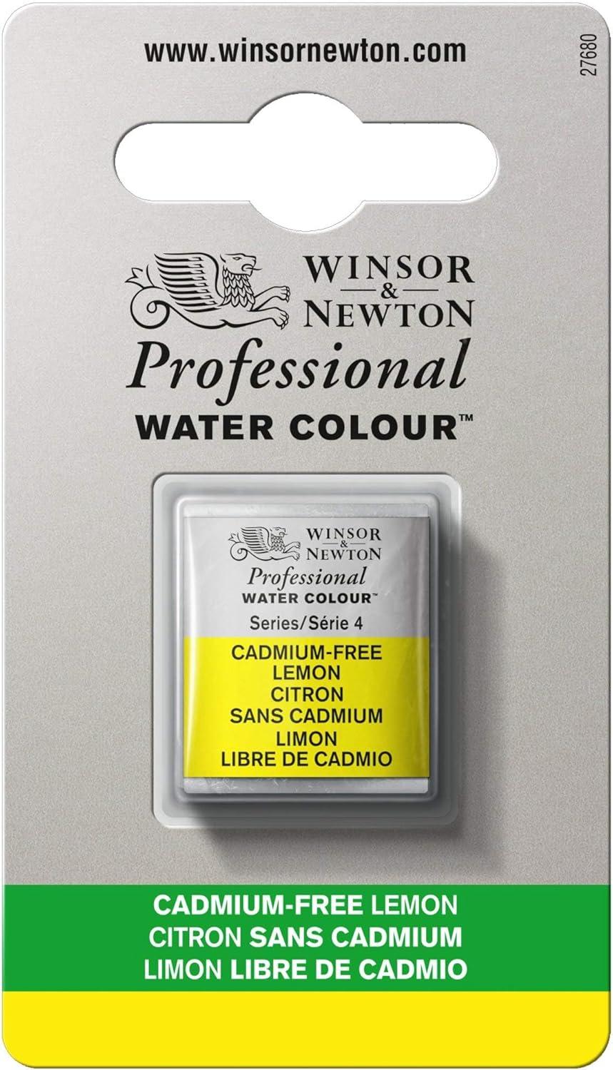 imageWinsor amp Newton Professional Watercolor 14ml 047oz Tube Lemon Yellow DeepCadmiumfree Lemon