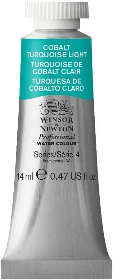 imageWinsor amp Newton Professional Watercolor 14ml 047oz Tube Lemon Yellow DeepCobalt Turquoise Light
