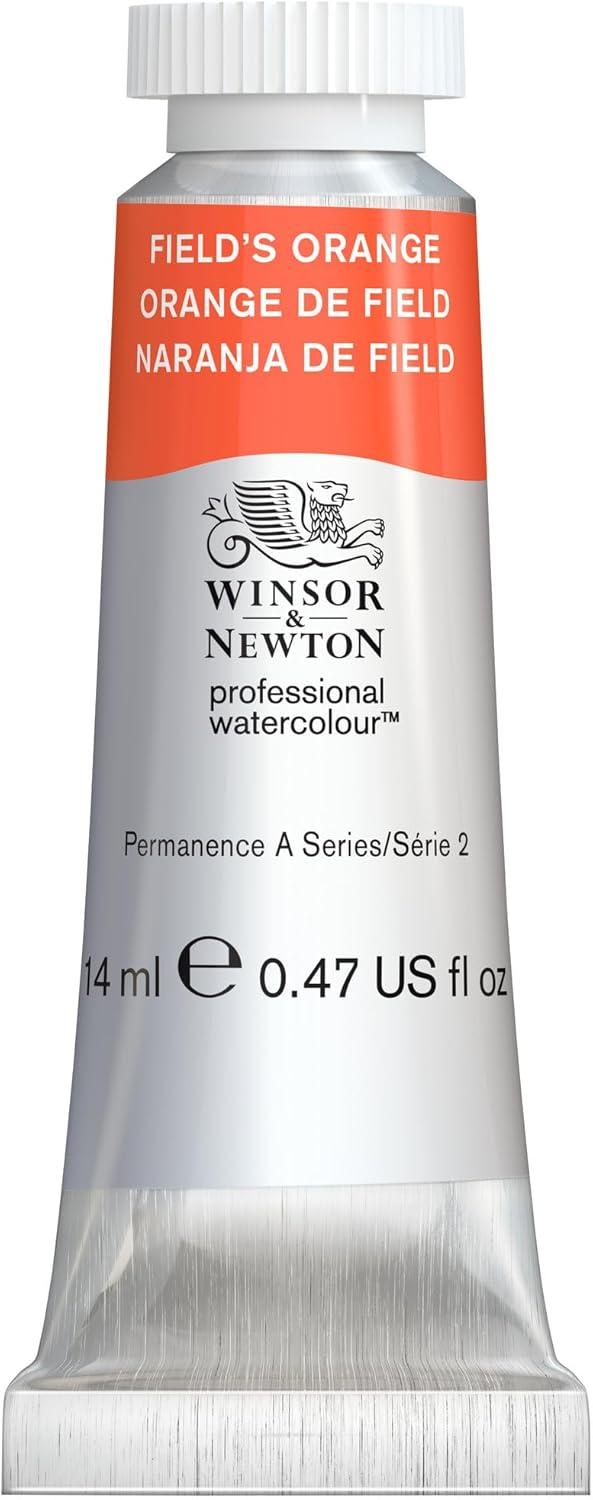 imageWinsor amp Newton Professional Watercolor 14ml 047oz Tube Lemon Yellow DeepFields Orange