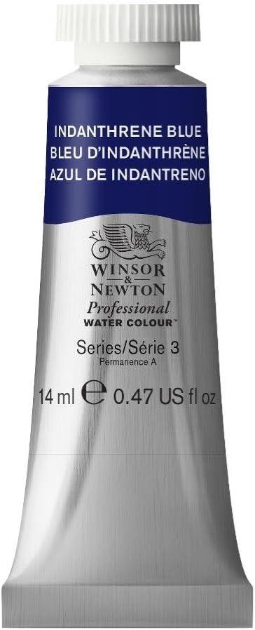 imageWinsor amp Newton Professional Watercolor 14ml 047oz Tube Lemon Yellow DeepIndanthrene Blue