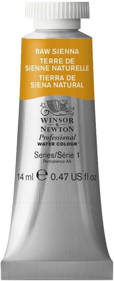 imageWinsor amp Newton Professional Watercolor 14ml 047oz Tube Lemon Yellow DeepRaw Sienna