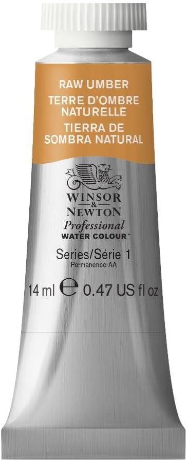 imageWinsor amp Newton Professional Watercolor 14ml 047oz Tube Lemon Yellow DeepRaw Umber
