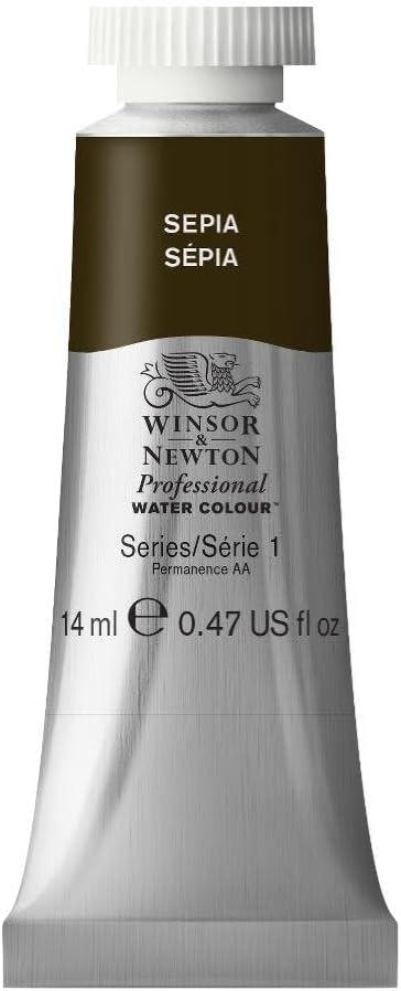 imageWinsor amp Newton Professional Watercolor 14ml 047oz Tube Lemon Yellow DeepSepia