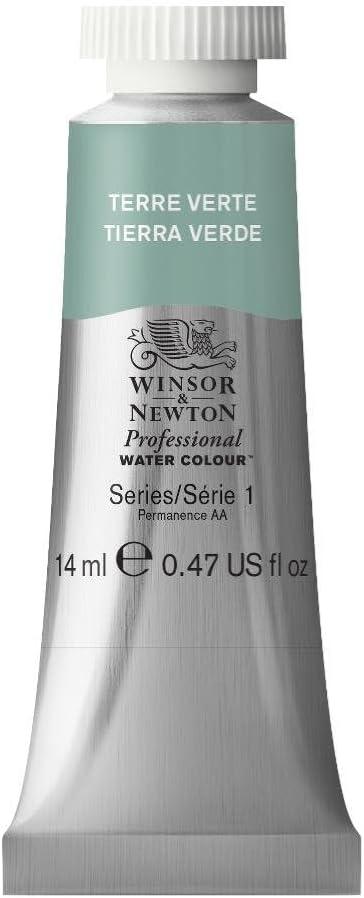 imageWinsor amp Newton Professional Watercolor 14ml 047oz Tube Lemon Yellow DeepTerre Verte