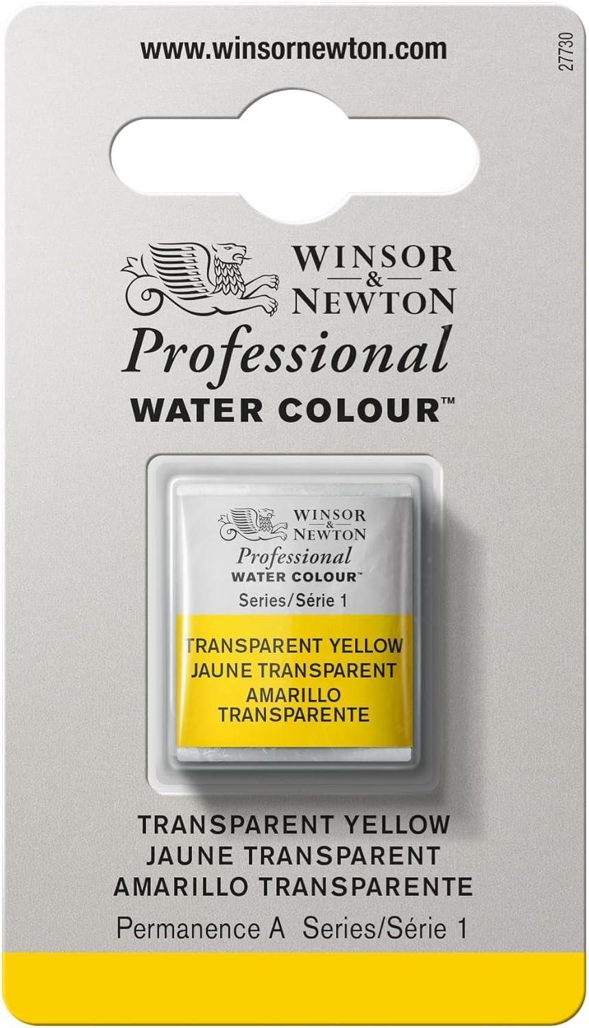 imageWinsor amp Newton Professional Watercolor 14ml 047oz Tube Lemon Yellow DeepTransparent Yellow