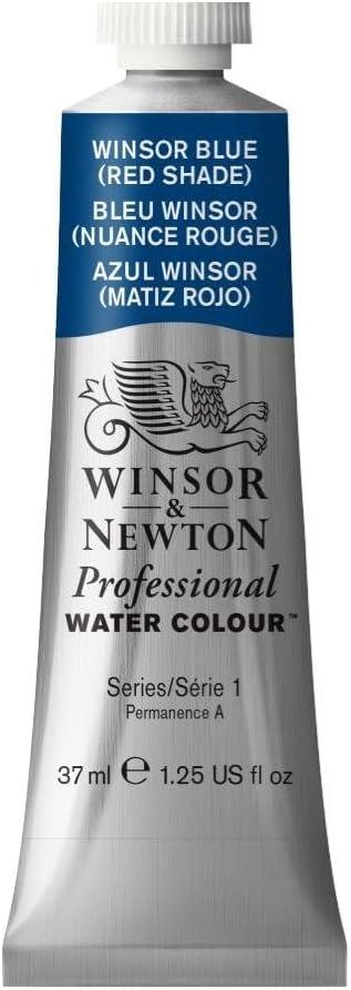 imageWinsor amp Newton Professional Watercolor 14ml 047oz Tube Lemon Yellow DeepWinsor Blue Red Shade