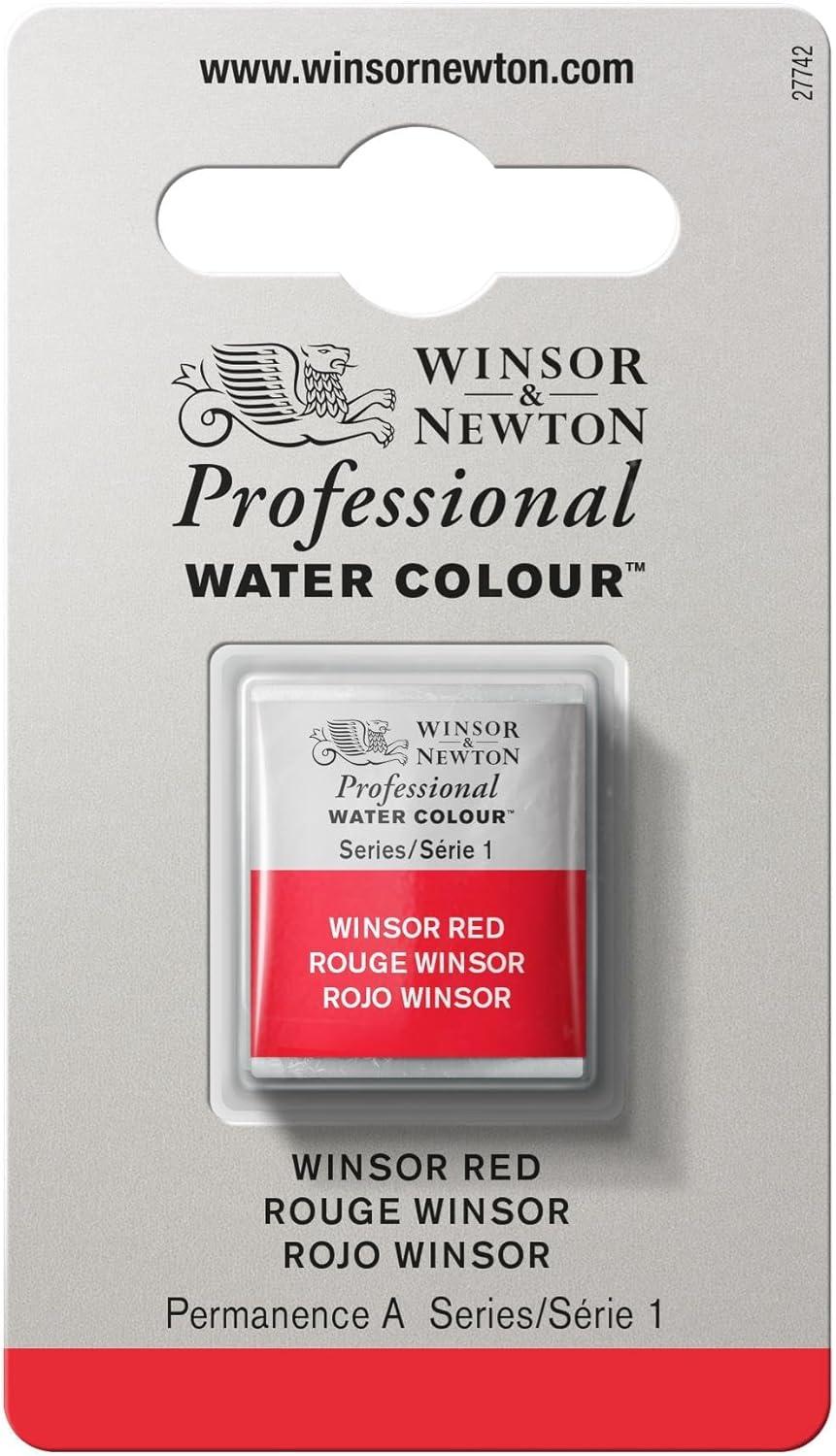 imageWinsor amp Newton Professional Watercolor 14ml 047oz Tube Lemon Yellow DeepWinsor Red