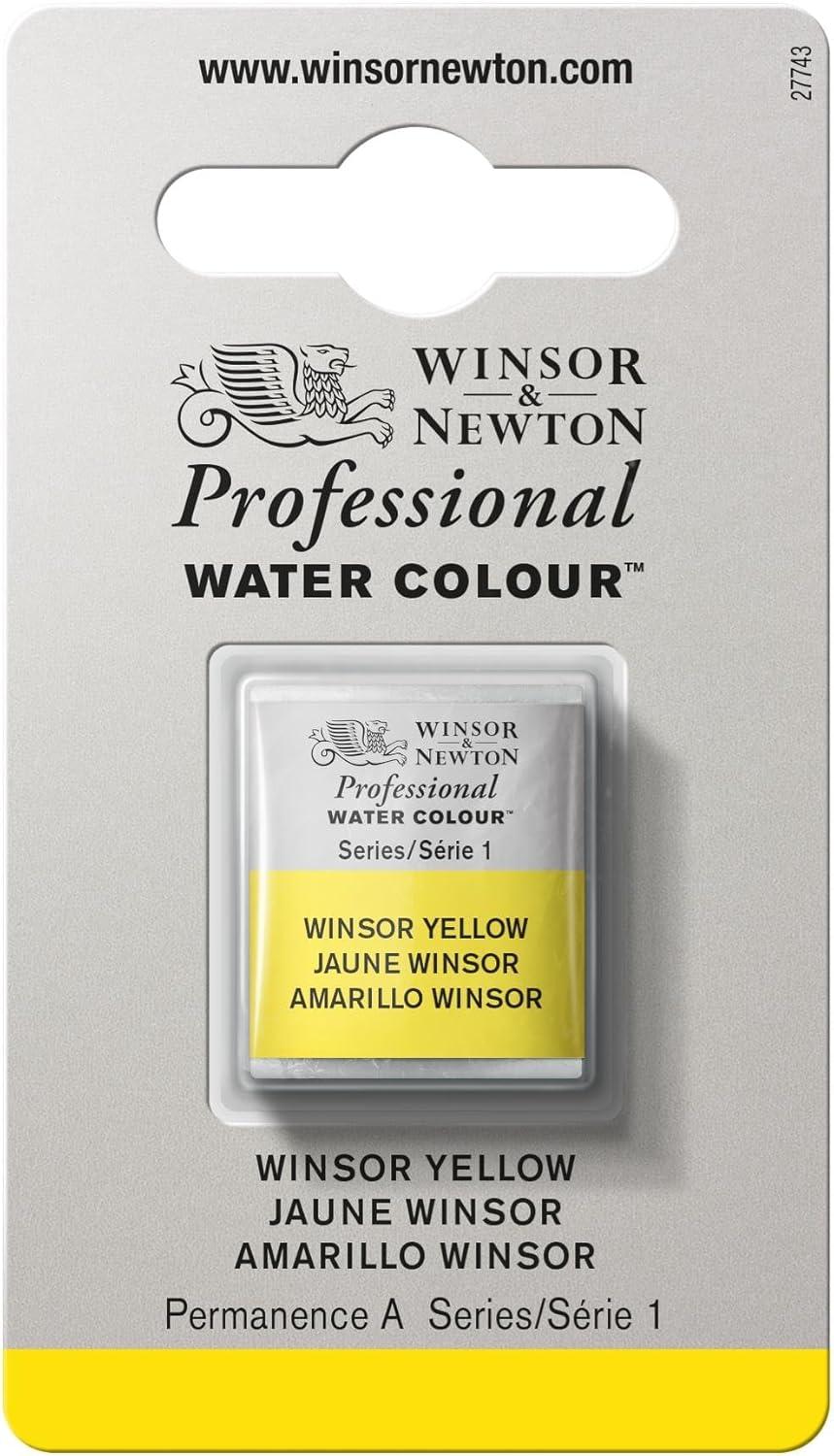imageWinsor amp Newton Professional Watercolor 14ml 047oz Tube Lemon Yellow DeepWinsor Yellow