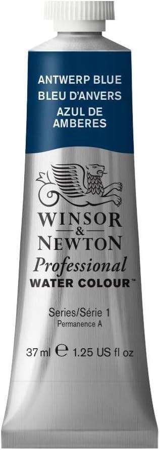 imageWinsor amp Newton Professional Watercolour Revival Collection Half Pan Tyrian PurpleAntwerp Blue