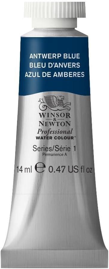 imageWinsor amp Newton Professional Watercolour Revival Collection Half Pan Tyrian PurpleAntwerp Blue