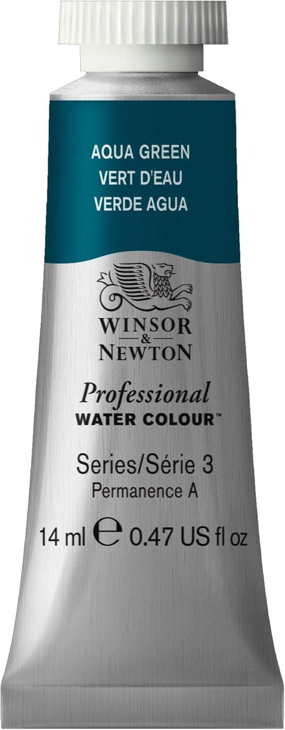 imageWinsor amp Newton Professional Watercolour Revival Collection Half Pan Tyrian PurpleAqua Green
