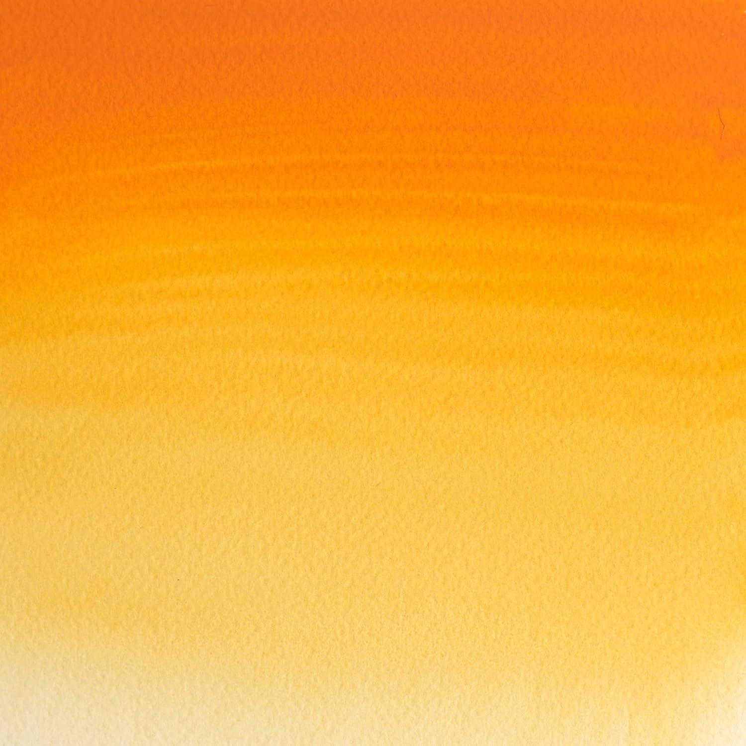 imageWinsor amp Newton Professional Watercolour Revival Collection Half Pan Tyrian PurpleCadmium Yellow Orange