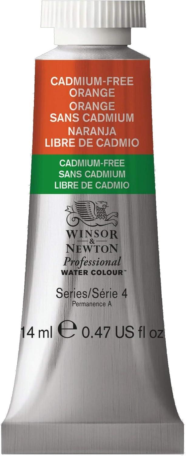 imageWinsor amp Newton Professional Watercolour Revival Collection Half Pan Tyrian PurpleCadmiumfree Orange