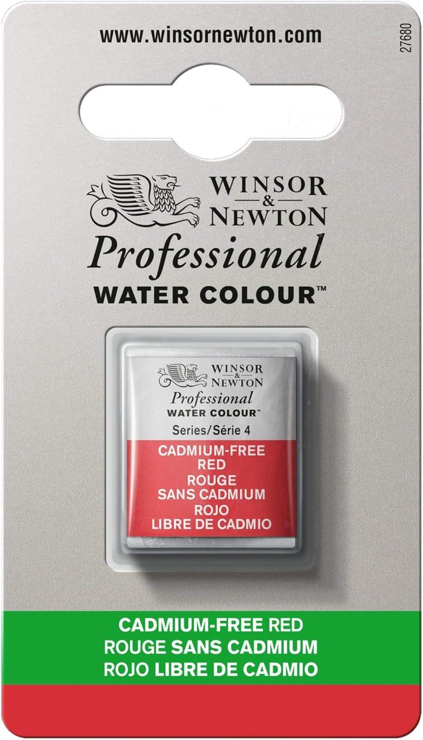 imageWinsor amp Newton Professional Watercolour Revival Collection Half Pan Tyrian PurpleCadmiumfree Red