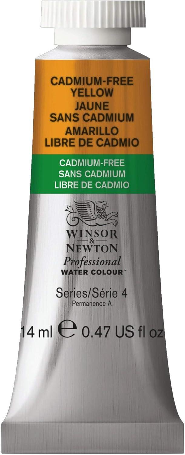 imageWinsor amp Newton Professional Watercolour Revival Collection Half Pan Tyrian PurpleCadmiumfree Yellow