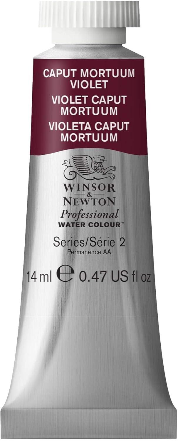 imageWinsor amp Newton Professional Watercolour Revival Collection Half Pan Tyrian PurpleCaput Mortuum Violet