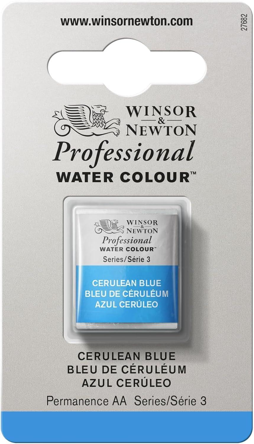imageWinsor amp Newton Professional Watercolour Revival Collection Half Pan Tyrian PurpleCerulean Blue