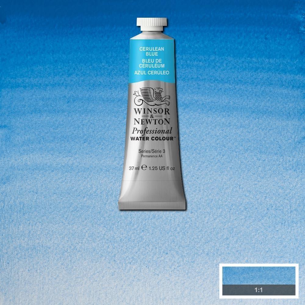 imageWinsor amp Newton Professional Watercolour Revival Collection Half Pan Tyrian PurpleCerulean Blue
