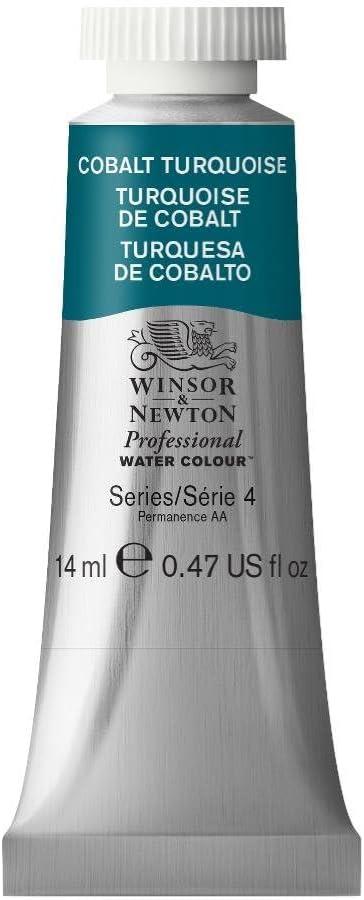 imageWinsor amp Newton Professional Watercolour Revival Collection Half Pan Tyrian PurpleCobalt Turquoise