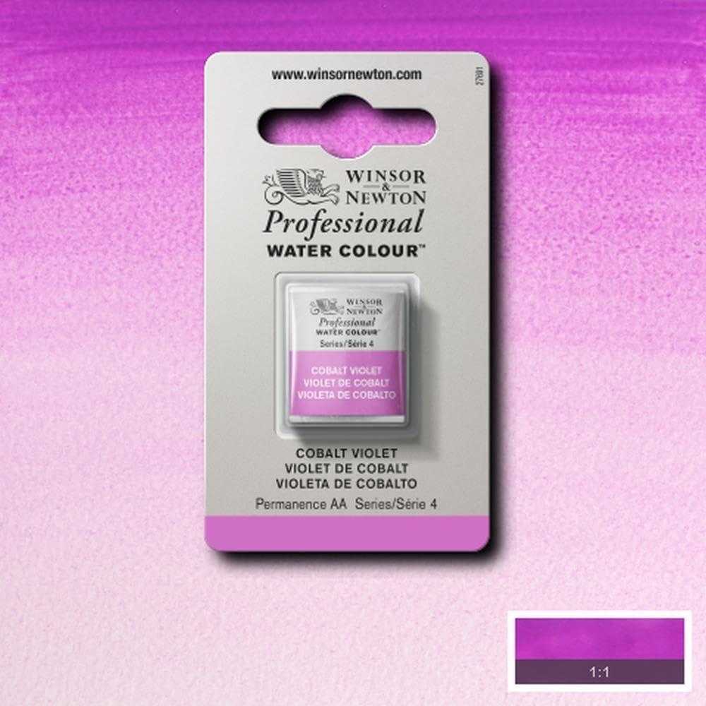 imageWinsor amp Newton Professional Watercolour Revival Collection Half Pan Tyrian PurpleCobalt Violet