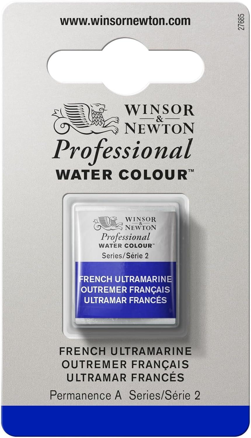 imageWinsor amp Newton Professional Watercolour Revival Collection Half Pan Tyrian PurpleFrench Ultramarine