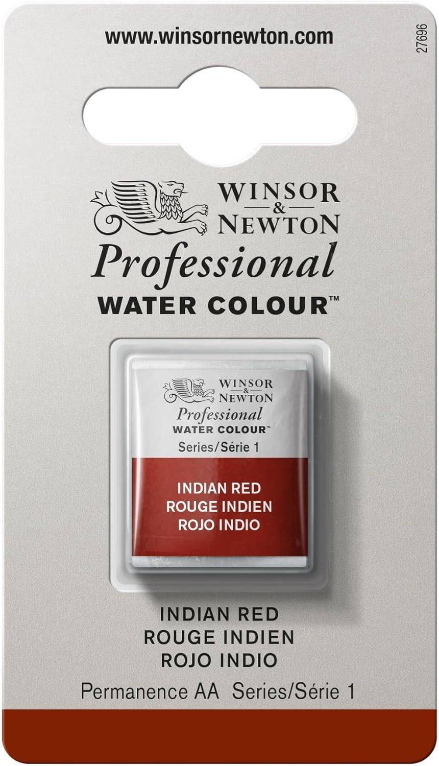 imageWinsor amp Newton Professional Watercolour Revival Collection Half Pan Tyrian PurpleIndian Red