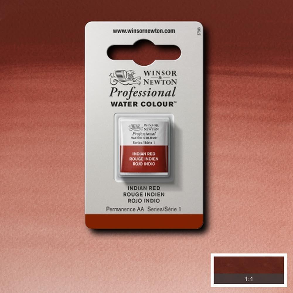 imageWinsor amp Newton Professional Watercolour Revival Collection Half Pan Tyrian PurpleIndian Red