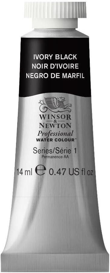 imageWinsor amp Newton Professional Watercolour Revival Collection Half Pan Tyrian PurpleIvory Black