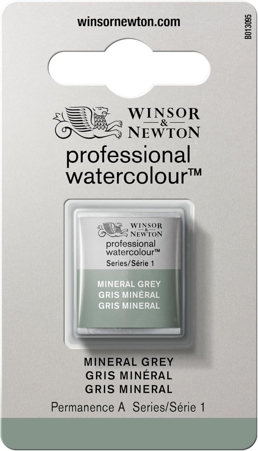 imageWinsor amp Newton Professional Watercolour Revival Collection Half Pan Tyrian PurpleMineral Grey
