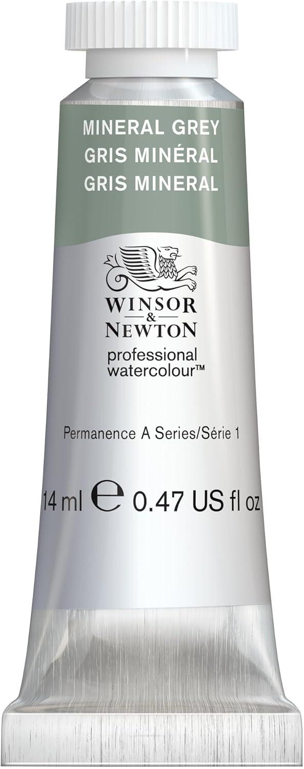 imageWinsor amp Newton Professional Watercolour Revival Collection Half Pan Tyrian PurpleMineral Grey