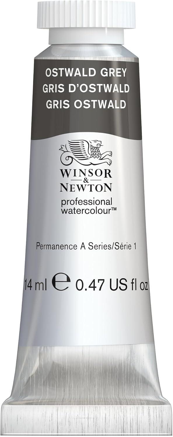 imageWinsor amp Newton Professional Watercolour Revival Collection Half Pan Tyrian PurpleOstwald Grey