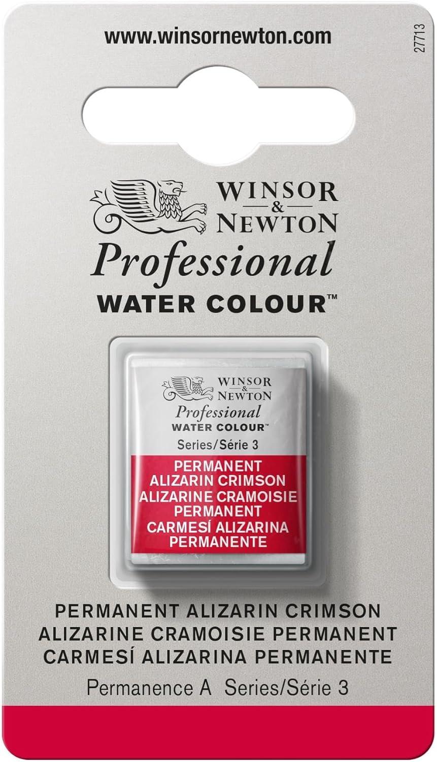 imageWinsor amp Newton Professional Watercolour Revival Collection Half Pan Tyrian PurplePermanent Alizarin Crimson