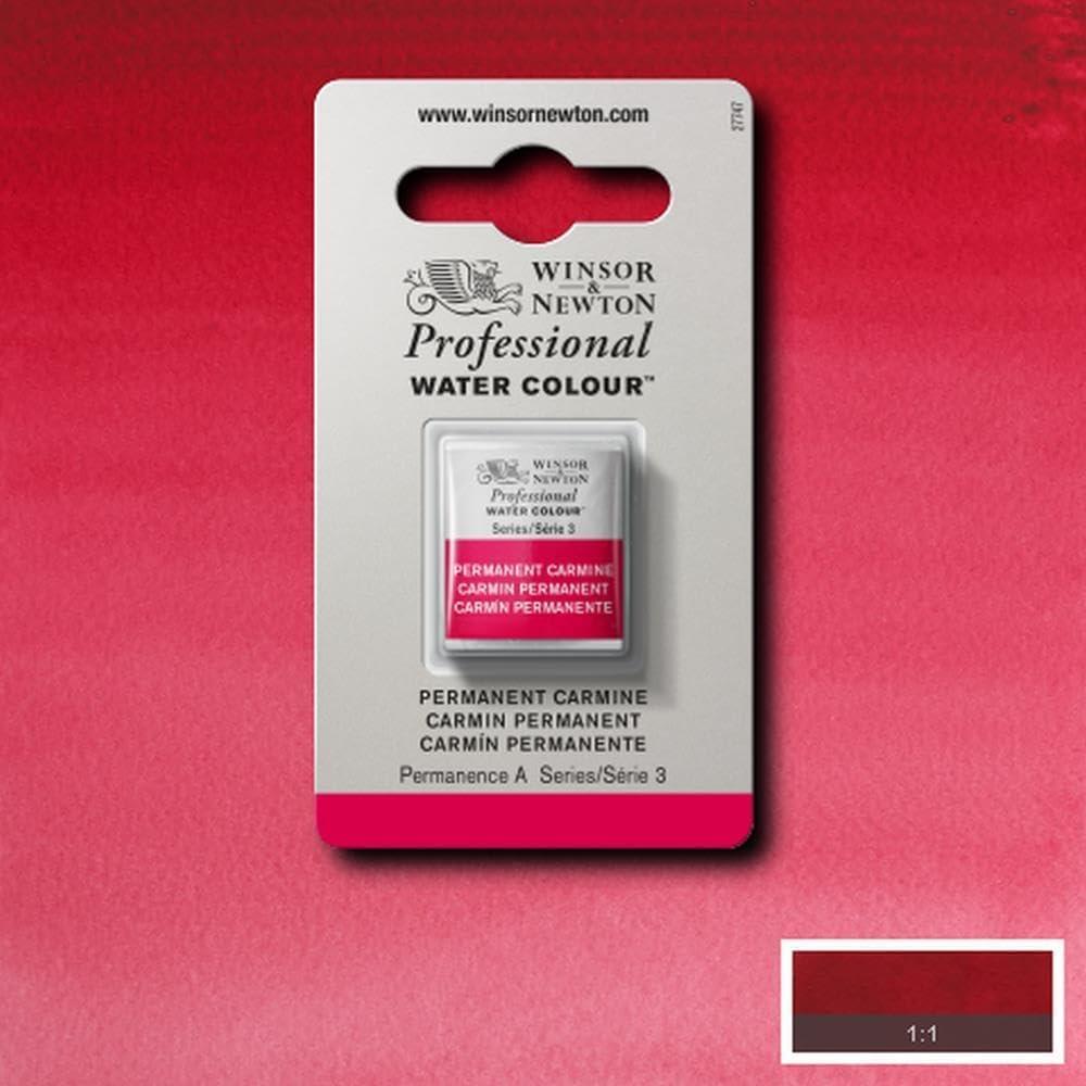 imageWinsor amp Newton Professional Watercolour Revival Collection Half Pan Tyrian PurplePermanent Carmine
