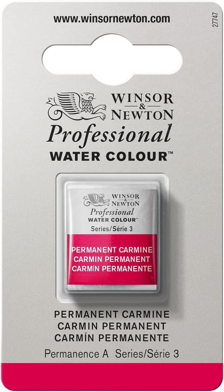 imageWinsor amp Newton Professional Watercolour Revival Collection Half Pan Tyrian PurplePermanent Carmine