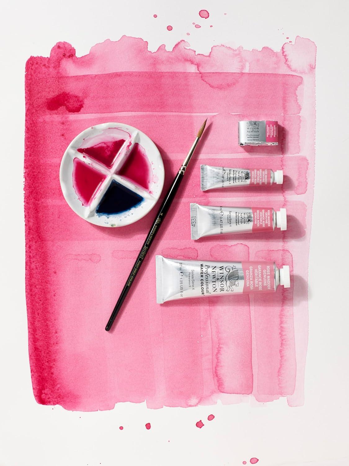 imageWinsor amp Newton Professional Watercolour Revival Collection Half Pan Tyrian PurplePermanent Carmine