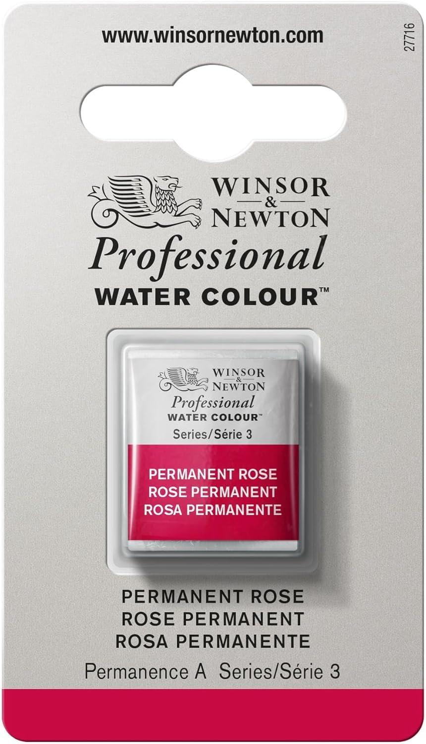 imageWinsor amp Newton Professional Watercolour Revival Collection Half Pan Tyrian PurplePermanent Rose