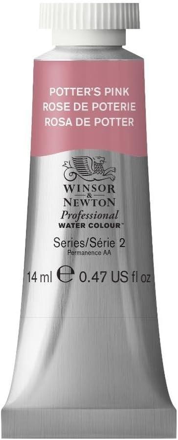 imageWinsor amp Newton Professional Watercolour Revival Collection Half Pan Tyrian PurplePotters Pink