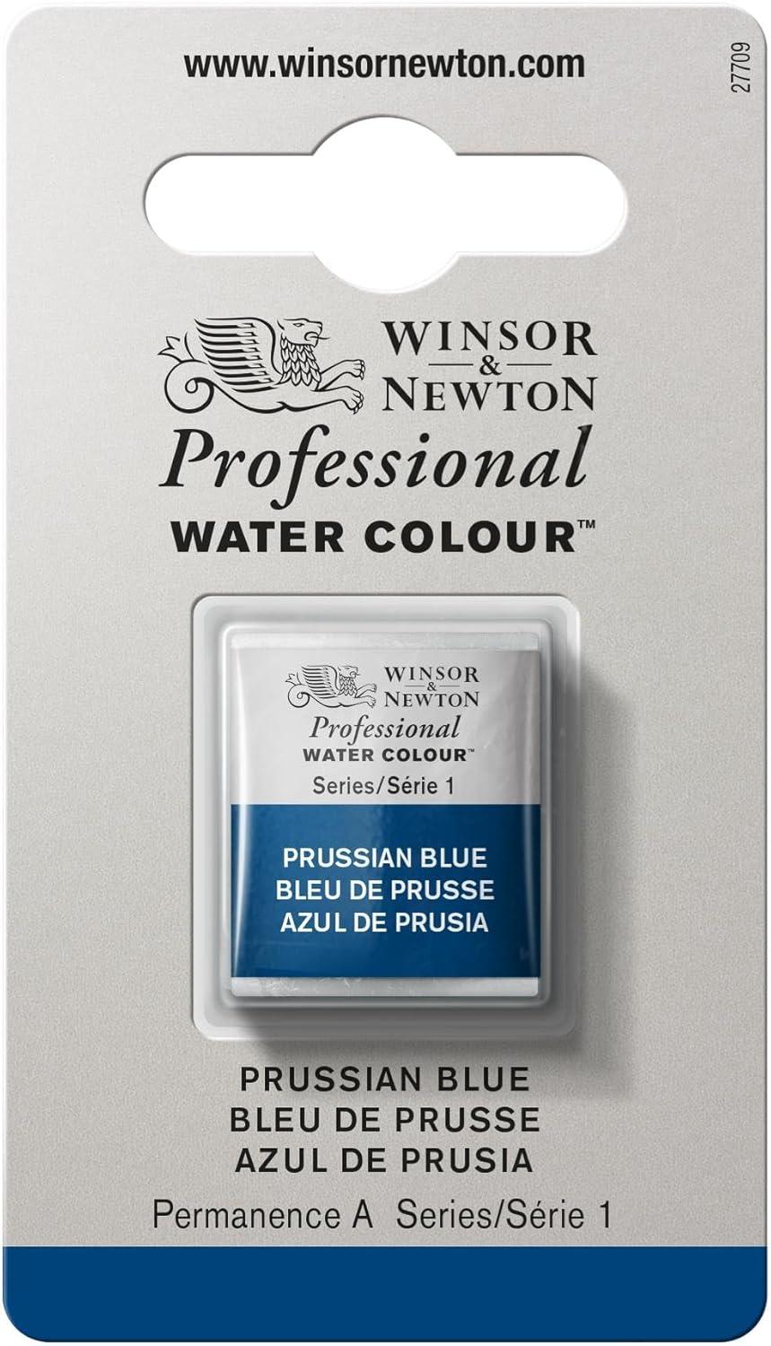 imageWinsor amp Newton Professional Watercolour Revival Collection Half Pan Tyrian PurplePrussian Blue