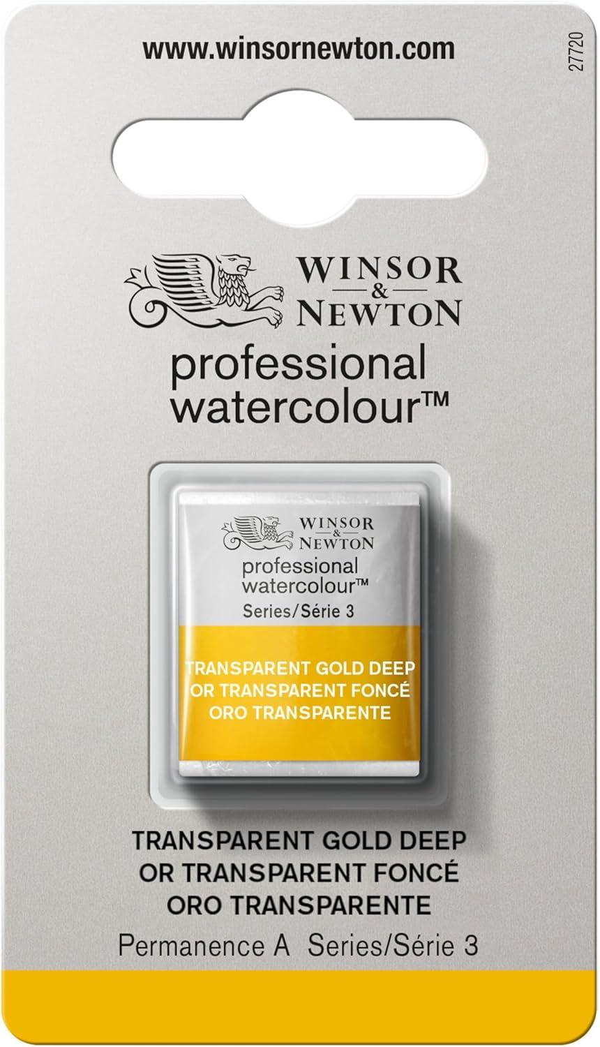 imageWinsor amp Newton Professional Watercolour Revival Collection Half Pan Tyrian PurpleQuinacridone Gold