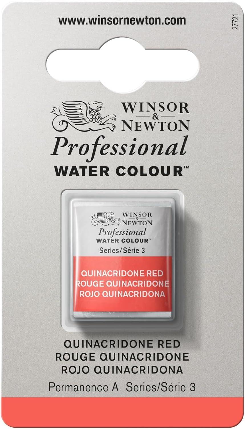 imageWinsor amp Newton Professional Watercolour Revival Collection Half Pan Tyrian PurpleQuinacridone Red