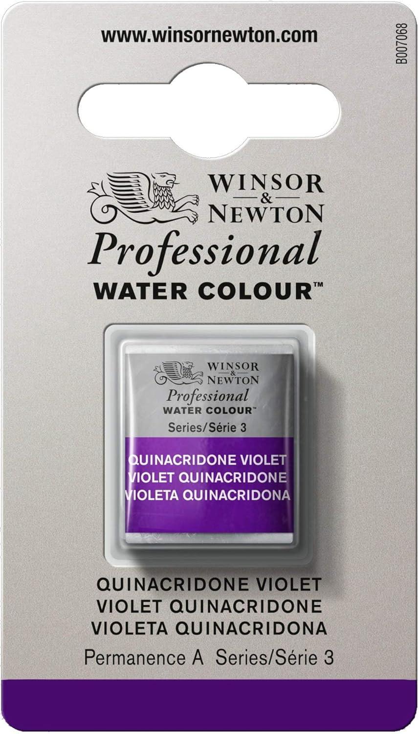 imageWinsor amp Newton Professional Watercolour Revival Collection Half Pan Tyrian PurpleQuinacridone Violet