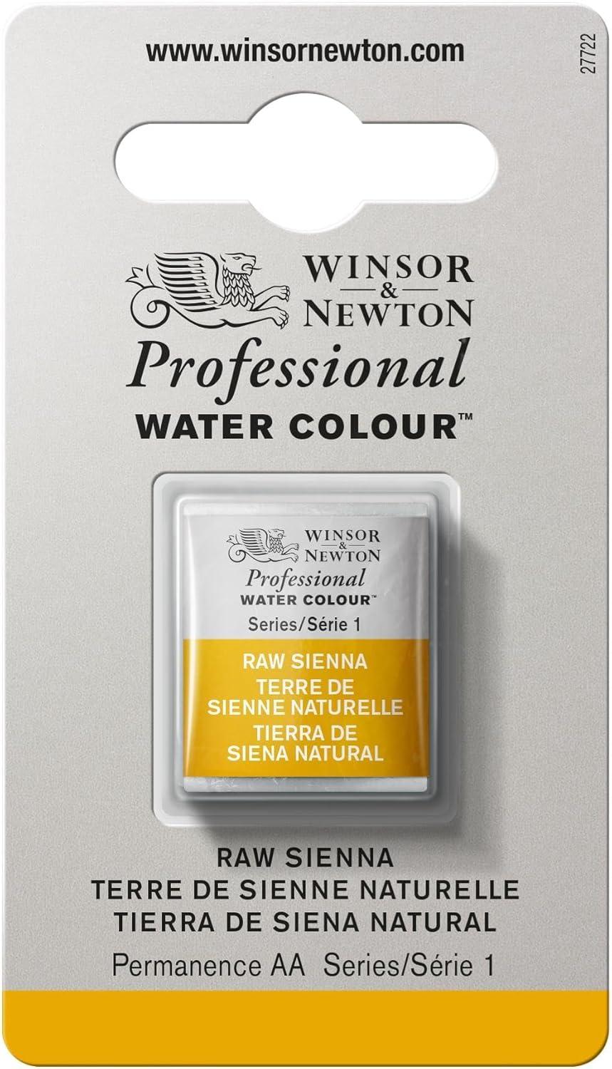 imageWinsor amp Newton Professional Watercolour Revival Collection Half Pan Tyrian PurpleRaw Sienna