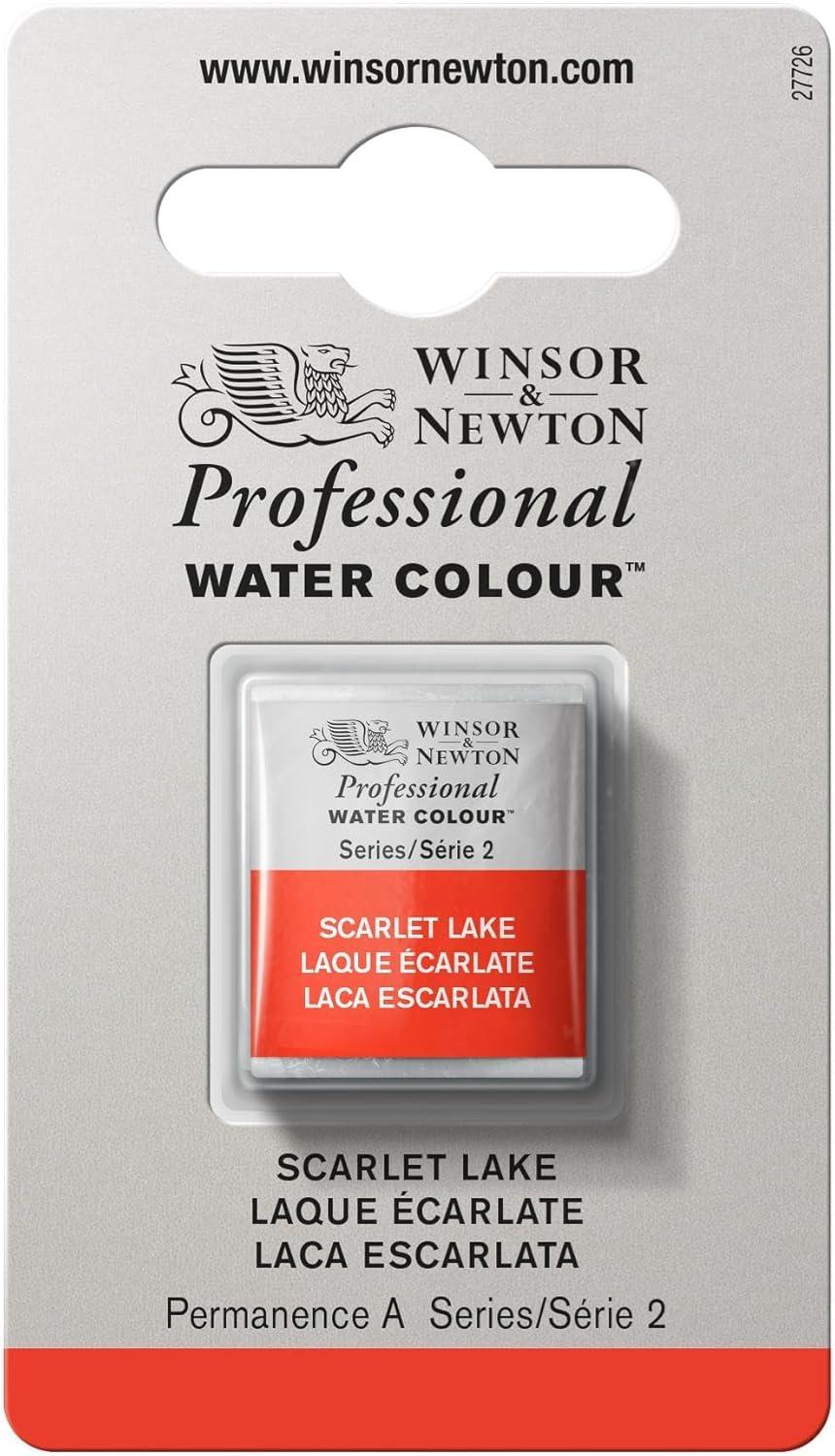 imageWinsor amp Newton Professional Watercolour Revival Collection Half Pan Tyrian PurpleScarlet Lake