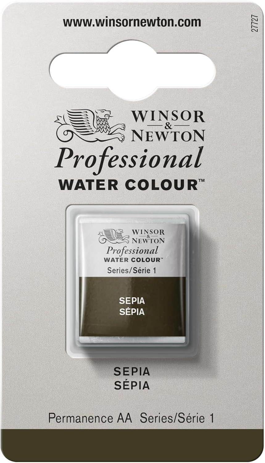imageWinsor amp Newton Professional Watercolour Revival Collection Half Pan Tyrian PurpleSepia