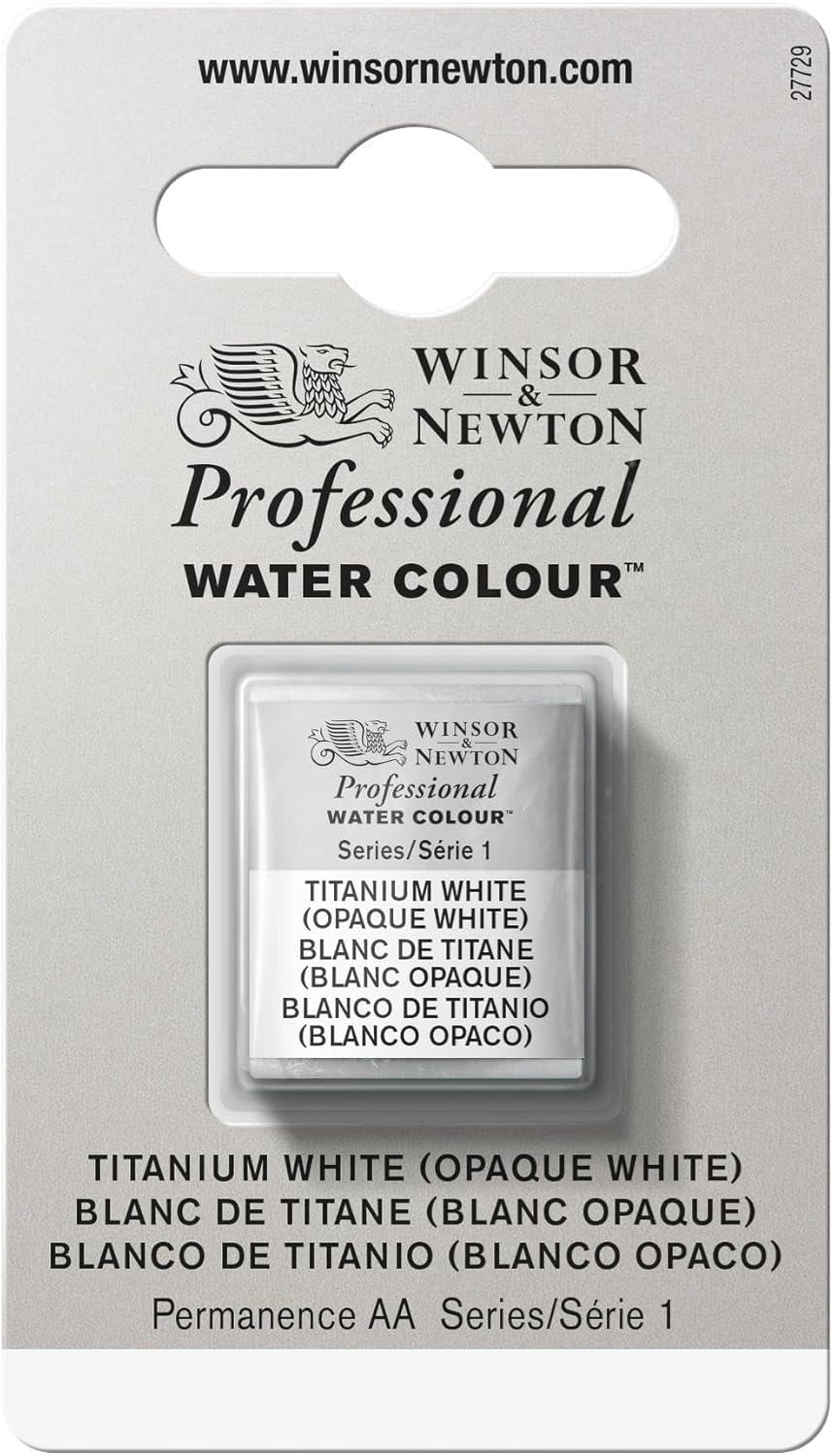 imageWinsor amp Newton Professional Watercolour Revival Collection Half Pan Tyrian PurpleTitanium White