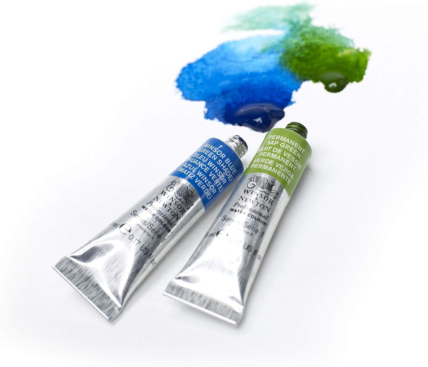 imageWinsor amp Newton Professional Watercolour Revival Collection Half Pan Tyrian PurpleTransparent Yellow